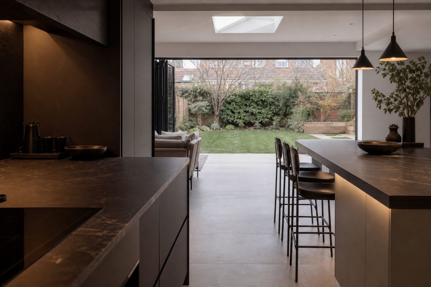 Double storey brick addition