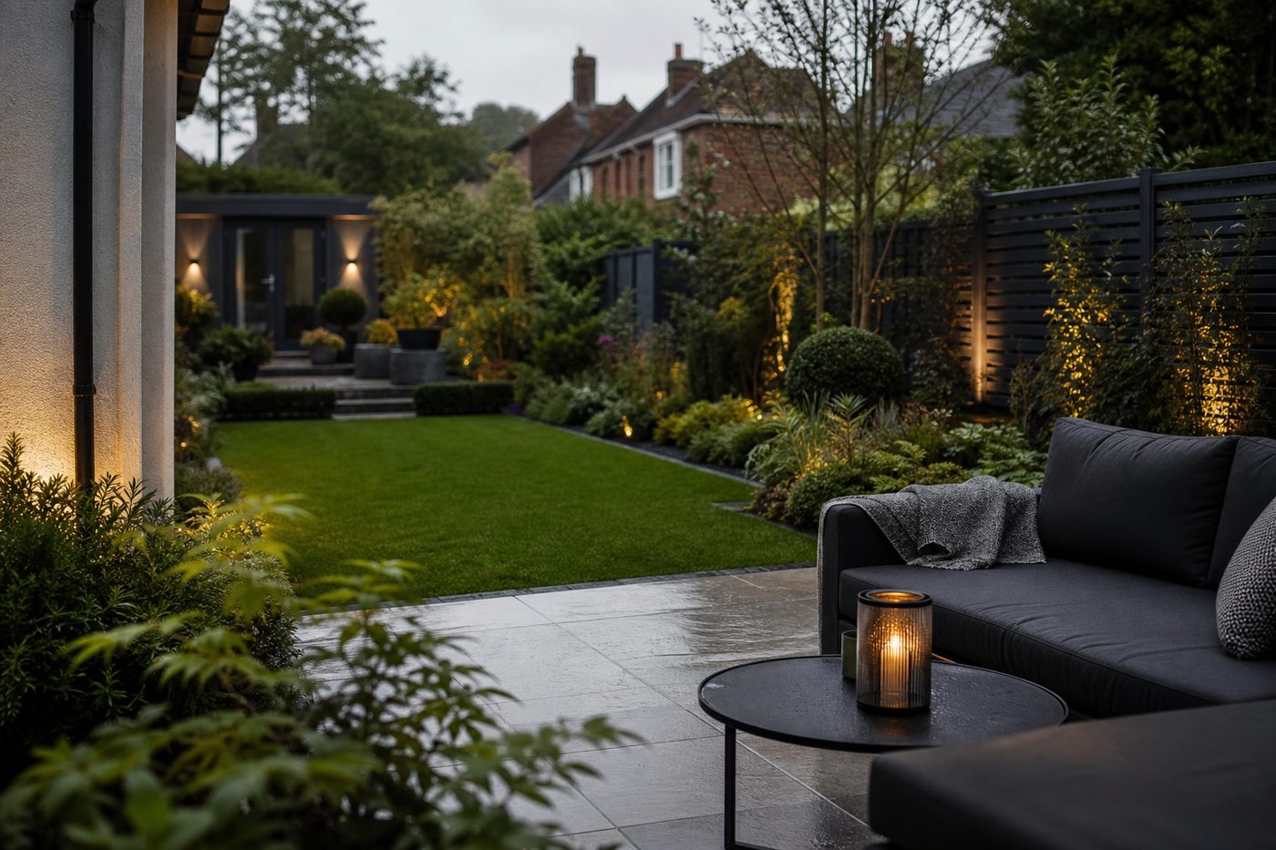 Formal Garden Hedge