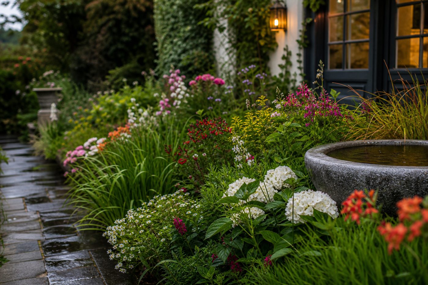 Hard landscaping and fencing